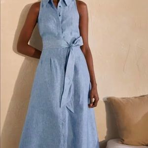 Boden Kate dress chambray 6